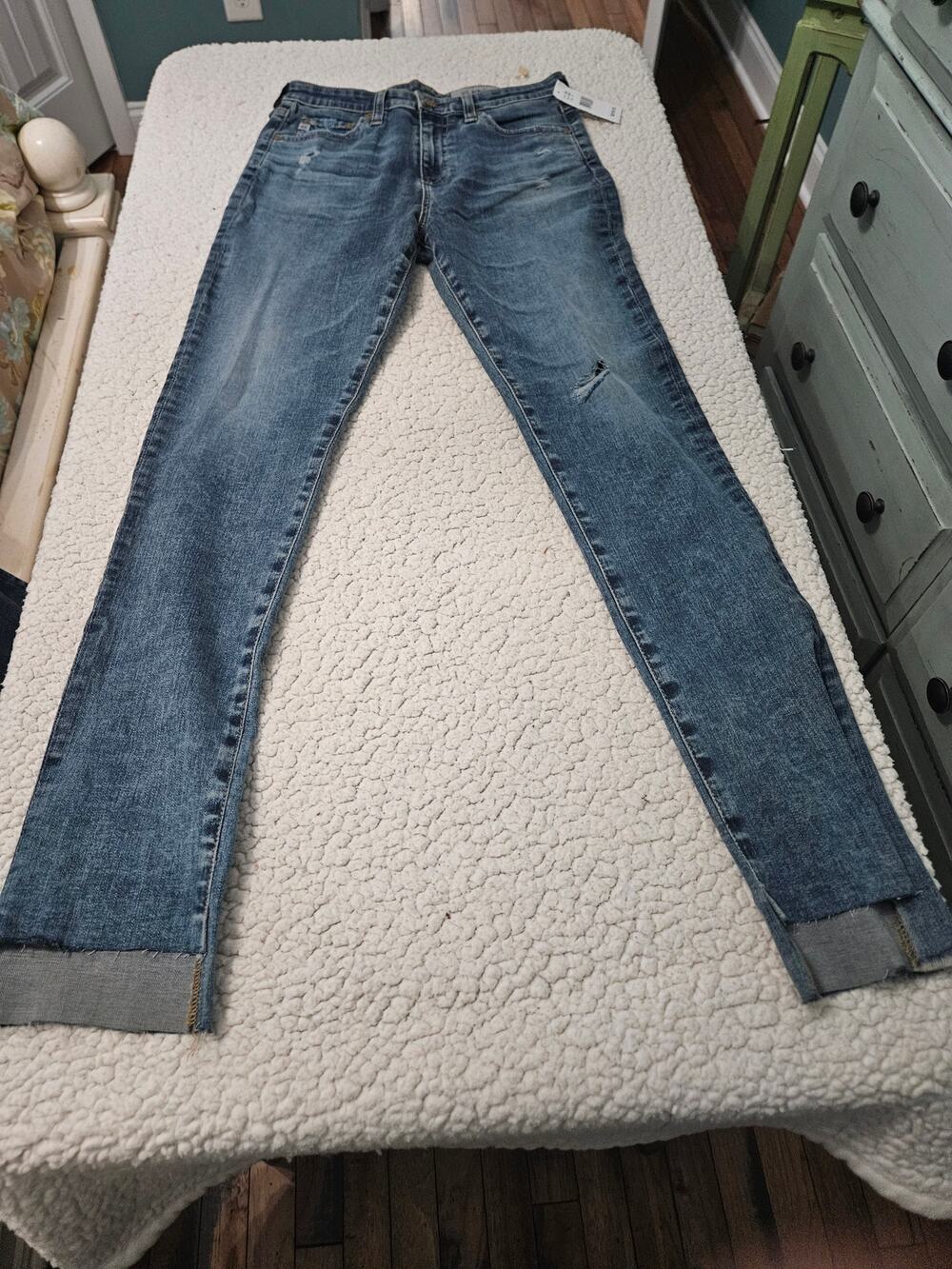 AG Womens Jeans "The Sophia" Distressed size 27